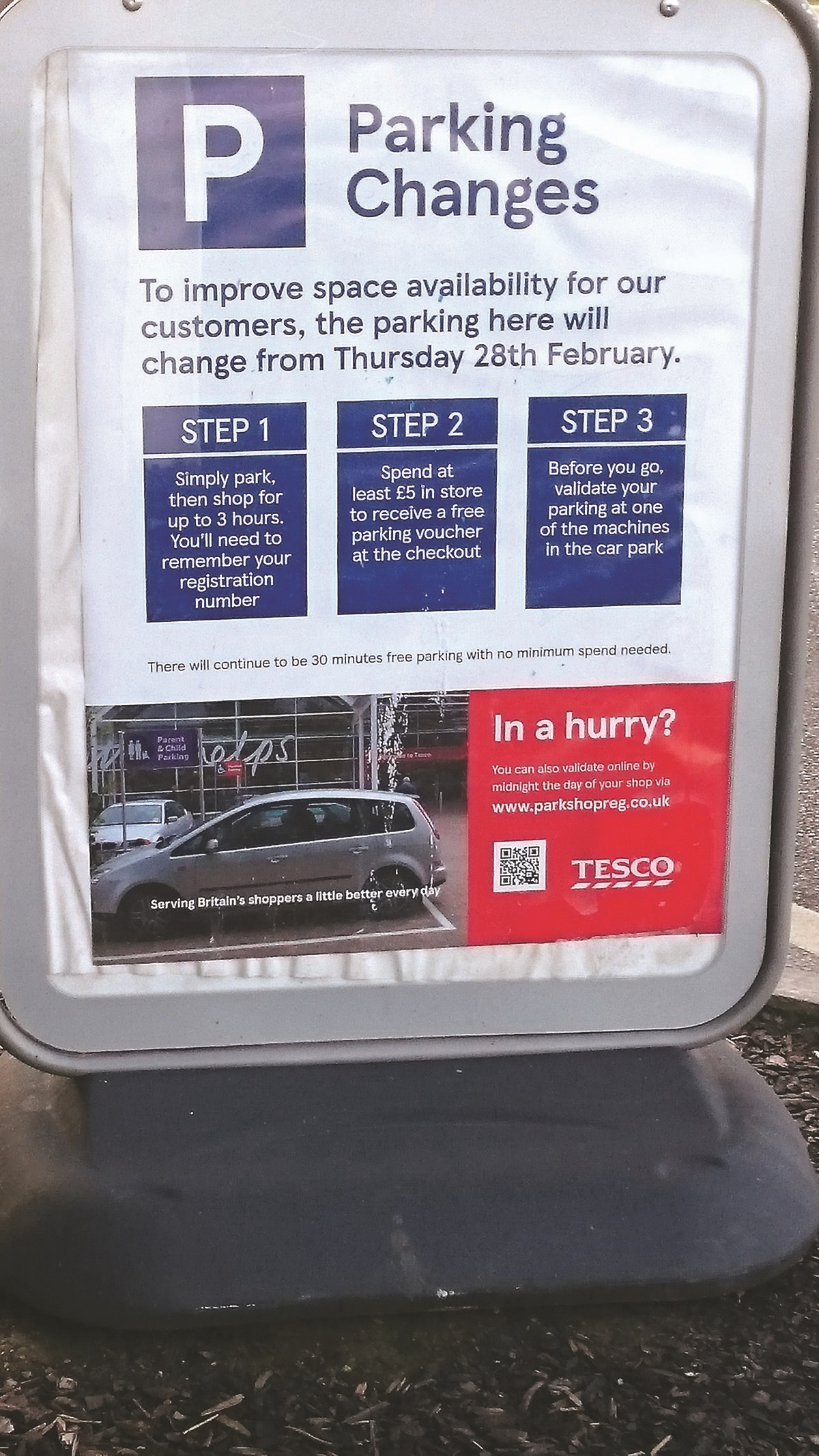 This is why Tesco Extra is changing their car parking rules