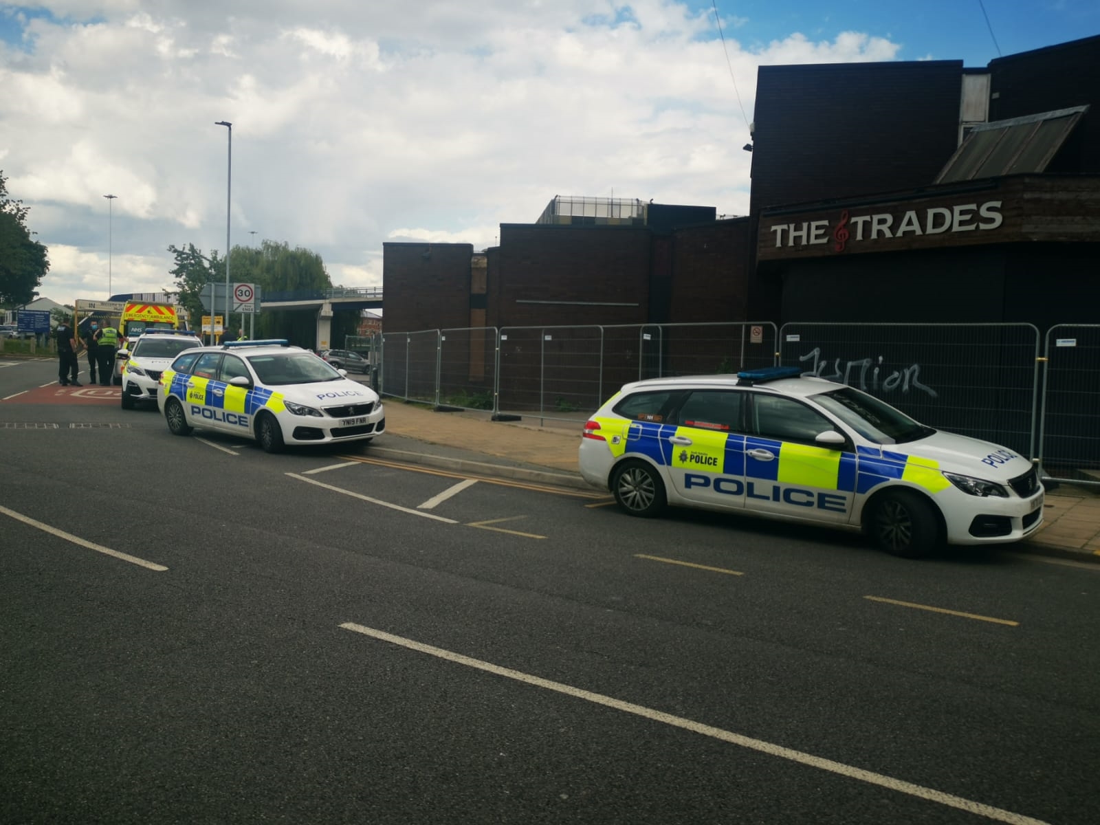 Rotherham town centre roads closed amid concern for man at car park