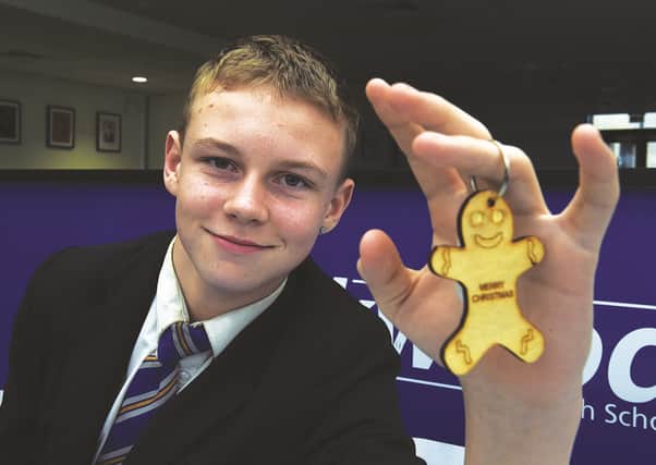 Creative student adds personal touch to charity fund-raiser