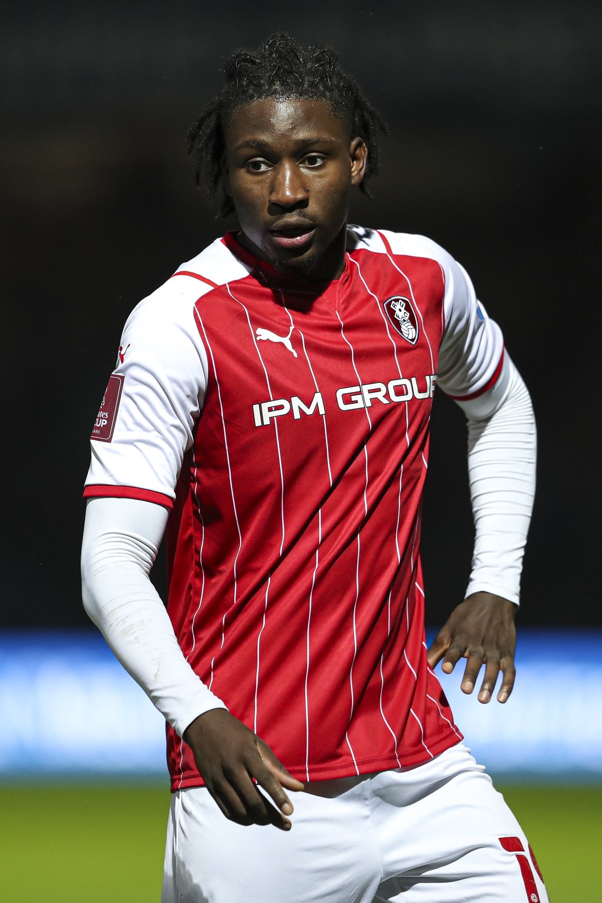 Rotherham United boss Matt Taylor's thoughts on striker Josh Kayode